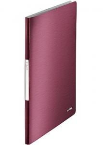 Leitz Demopärm Style PP 20F granatröd