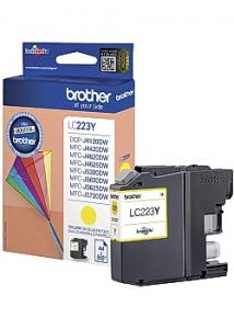 Brother Bläckpatron LC223Y Gul