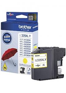 Brother Bläckpatron LC225XLY Gul