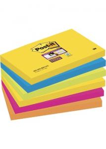 Post-it® Super Sticky Rio 76x127mm (fp om 6 block)