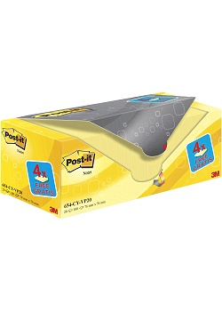 Post-it® Notes Value Pack 76x76mm (fp om 20 block)