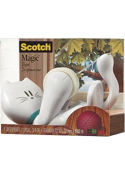 Scotch® Tejphållare katt 1 rle 19mm x 8,89m (set om 2 st)