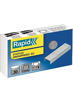 Rapid Häftklammer Omnipress 30 1000/ask (fp om 1000 st)