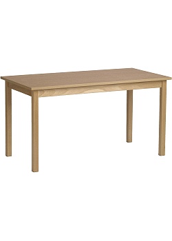 Förskolebord björk 140 x 80cm 52 cm
