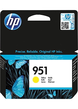 Hewlett Packard Bläckpatron CN052AE Gul 951