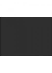 Burde Skrivunderlägg svart