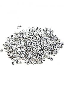 PLAYBOX Plastpärlor bokstäver (fp om 300 st)