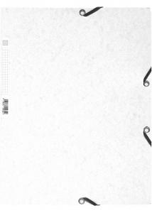 Gummibandsmapp EXACOMPTA 400g A4 vit