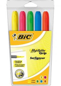 BiC Överstrykningspenna Grip (fp om 5 st)