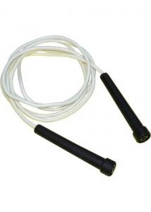 Hopprep plast, 2,vit/svart