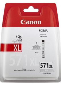 Canon Bläckpatron CLI-571XL Grå