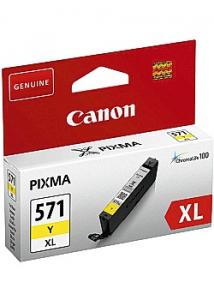 Canon Bläckpatron CLI-571XL Gul