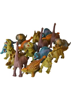 Dinosaurier 15-18cm i display (fp om 18 st)