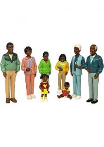 Miniland Afrikansk familj