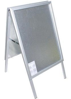 Gatuställ Alusign/Alu-line 50x70