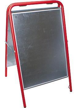 Gatuställ Sign 50x70cm röd