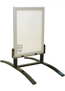 Gatuställ Windsign/Alufjäder 50x70cm