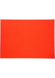 Textkartong A4 275g fluor röd (fp om 25 st)