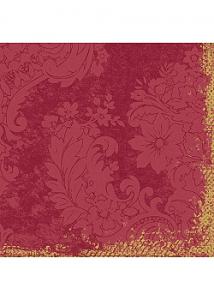 Duni Servett 3-lags 33x33cm Royal vinröd (fp om 250 blad)