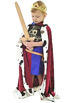 Maskeraddräkt Kungamantel