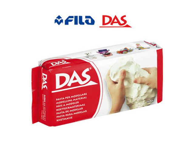 Modellera DAS Pronto 5kg vit
