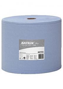 KATRIN Industritorkrulle Plus L2 blå 350m (rulle om 350 m)