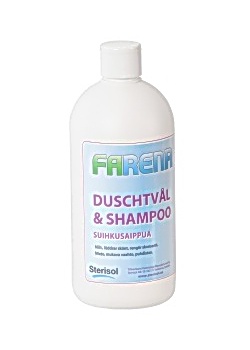 Sterisol Duschtvål/Schampo Farena Mild 750ml (flaska om 750 ml)