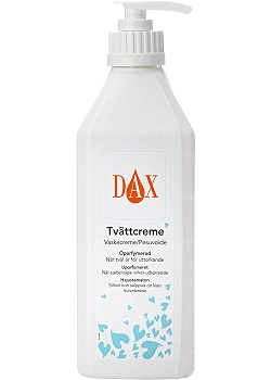 DAX Tvål Tvättcreme oparfymerad 600ml (flaska om 600 ml)