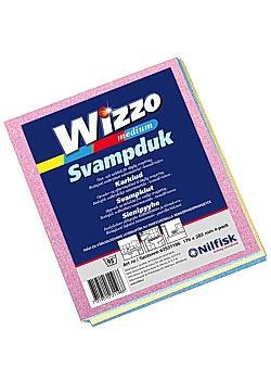 Nilfisk Diskduk Wizzo Clean M sort färger (fp om 4 st)
