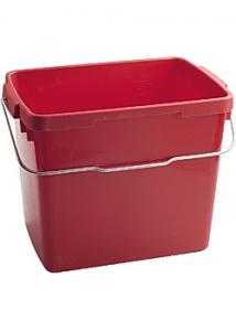 Nilfisk Hink fyrkantig röd 6L