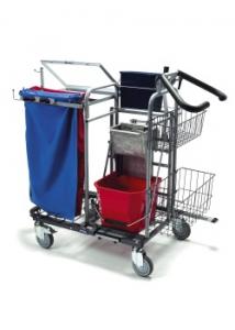 Nilfisk Städvagn S-Pressvagn städklar
