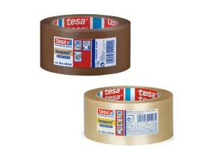 Packtejp TESA PVC 50mmx66m transp 6/FP