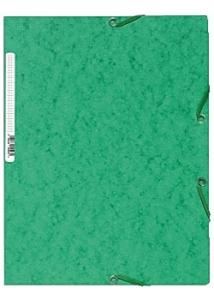 Exacompta Gummibandsmapp 400g A4 grön