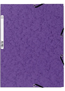 Exacompta Gummibandsmapp 400g A4 violett