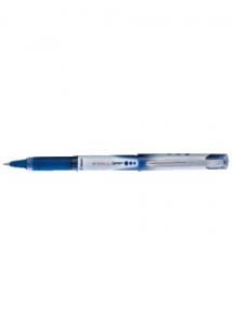 Pilot V-Ball 07 Grip rollerballpenna med stift, tunn spets på 0,7 mm, blå