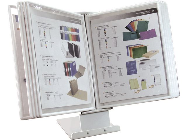 Bordsställ ACTUAL A4 ink 10 ramar vit