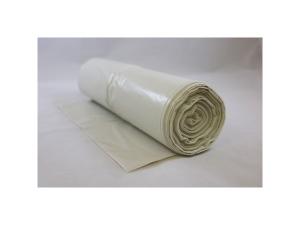 Papperskorgspåse LLD 38L 40my vit 50/RL