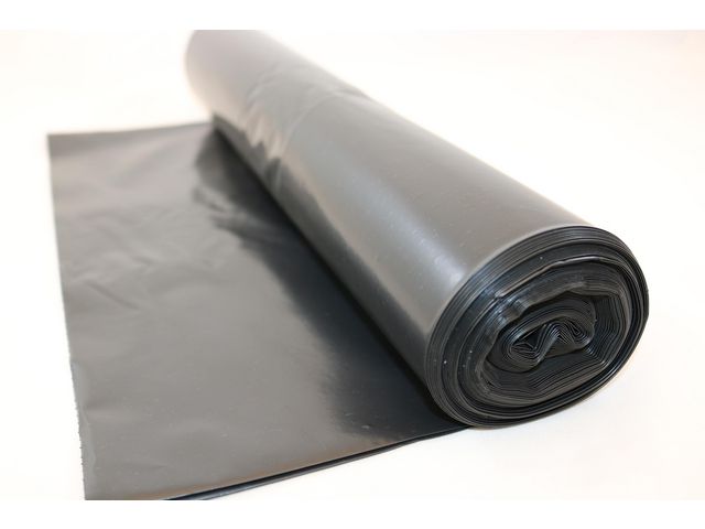 Plastsäck LD 240L 70my svart 10/RL