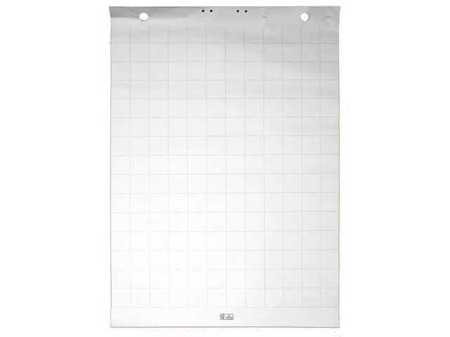 Blädderblock 55x75cm olinj/linj/rut 5/F