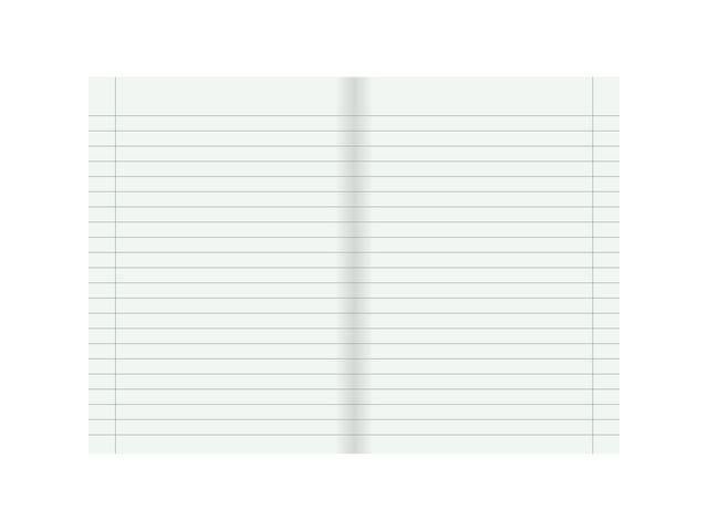 Skrivhäfte A5 linj. 8,5mm lj.grön 200/fp