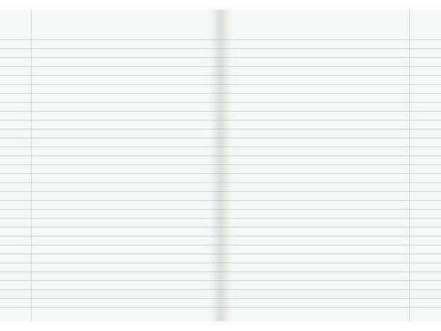 Skrivhäfte A4 linj. 8,5mm gul 120/fp