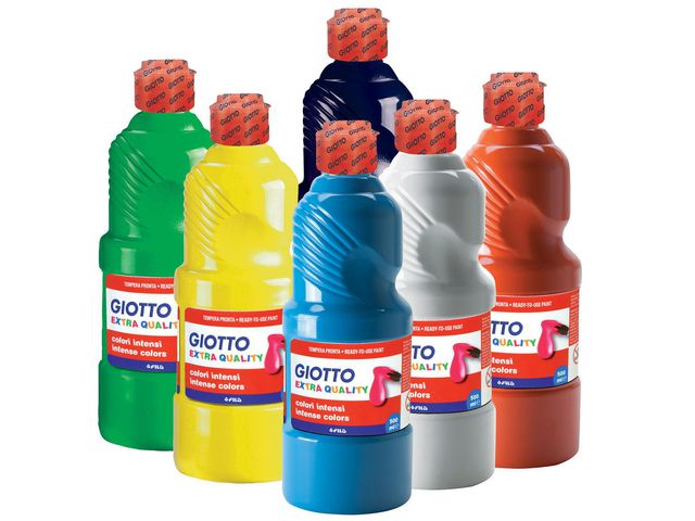 Färg GIOTTO Extra Quality 500ml 6fg 6/fp