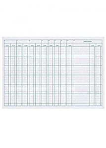 Esselte Kassabok A4L/23 uppsl. 14kol