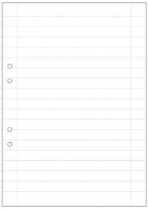 Lösblad A4 linjerat 14,5mm hålat (bunt om 500 blad)