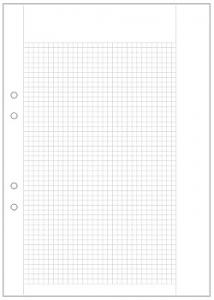 Provskrivp. A4 rutat 5x5 mm (fp om 250 st)
