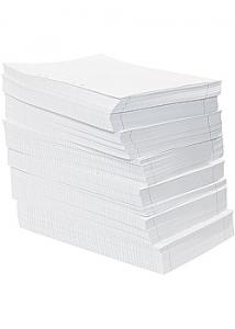 Lösblad A4 rutat 5x5mm hålat (fp om 30000 blad)