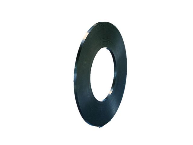 Stålband 16x0,5mm Enkelsp Svart