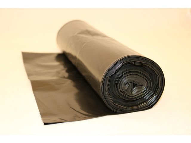 Plastsäck LD 70L Svart 70 my 25/RL