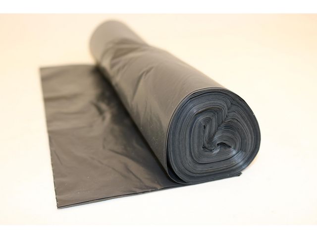 Plastsäck R100% 70L COEX Svart 25/RL