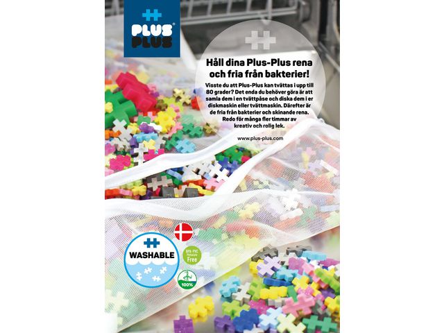 PLUS-PLUS BIG byggplattor 10/fp